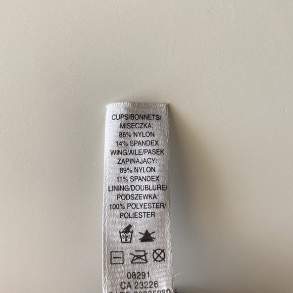 La Senza Floral Lace Push Up Intimate Feminine Flower Sexy Bra Size 36A - Picture 15 of 15